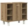 Juego de muebles baño 3 piezas madera ingeniería roble artisan de , Muebles de baño - Ref: Foro24-3328568, Precio: 189,67 €, ...