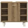 Juego de muebles baño 3 piezas madera ingeniería roble artisan de , Muebles de baño - Ref: Foro24-3328568, Precio: 189,67 €, ...
