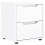 Mesilla de noche VISNES blanca 45x40x50 cm madera de ingeniería de , Mesitas de noche - Ref: Foro24-4108280, Precio: 73,91 €,...