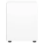 Mesilla de noche VISNES blanca 45x40x50 cm madera de ingeniería de , Mesitas de noche - Ref: Foro24-4108280, Precio: 73,91 €,...