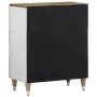 Aparador de madera maciza de mango 60x33,5x75 cm von , Schließfächer und Lagerschränke - Ref: Foro24-4018667, Preis: 137,35 €...