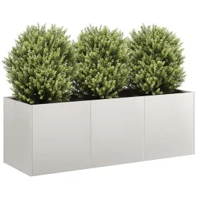 Jardinera 120x40x40 cm acero inoxidable by , Pots and planters - Ref: Foro24-860679, Price: 110,69 €, Discount: %