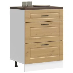 Mueble bajo de cocina porto roble artesano madera reconstituida by , Kitchen cabinets - Ref: Foro24-854268, Price: 120,62 €, ...