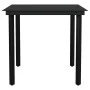Juego de comedor jardín 5 piezas cojines ratán sintético negro de , Conjuntos de jardín - Ref: Foro24-3334563, Precio: 335,23...