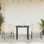 Juego de comedor jardín 3 piezas cojines ratán sintético marrón von , Gartensets - Ref: Foro24-3334604, Preis: 178,68 €, Raba...
