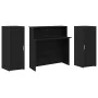 Mostrador de recepción roble negro 180x50x103,5 cm von , Schreibtische - Ref: Foro24-3324206, Preis: 295,32 €, Rabatt: %