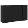 Mostrador de recepción roble negro 180x50x103,5 cm von , Schreibtische - Ref: Foro24-3324206, Preis: 295,32 €, Rabatt: %