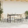 Juego de comedor jardín 5 piezas cojines ratán sintético marrón de , Conjuntos de jardín - Ref: Foro24-3334606, Precio: 295,0...