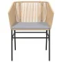 Juego de comedor jardín 5 piezas cojines ratán sintético marrón by , Garden sets - Ref: Foro24-3334619, Price: 345,18 €, Disc...
