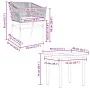 Juego de comedor jardín 5 piezas cojines ratán sintético marrón by , Garden sets - Ref: Foro24-3334619, Price: 345,18 €, Disc...