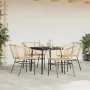 Juego de comedor jardín 5 piezas ratán sintético marrón de , Conjuntos de jardín - Ref: Foro24-3334493, Precio: 277,82 €, Des...