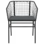 Juego de comedor jardín 5 piezas cojines ratán sintético negro de , Conjuntos de jardín - Ref: Foro24-3334500, Precio: 273,48...