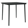 Juego de comedor jardín 5 piezas cojines ratán sintético negro de , Conjuntos de jardín - Ref: Foro24-3334514, Precio: 407,78...