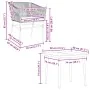 Juego comedor jardín 5 pzas cojines ratán sintético vidrio gris by , Garden sets - Ref: Foro24-3334528, Price: 380,48 €, Disc...
