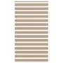 Estor cebra marrón arena tejido ancho 130,9 cm poliéster by , Blinds and blinds - Ref: Foro24-4014580, Price: 36,25 €, Discou...