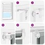 Estor cebra marrón arena tejido ancho 130,9 cm poliéster by , Blinds and blinds - Ref: Foro24-4014580, Price: 36,25 €, Discou...