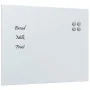 Pizarra magnética de pared vidrio templado blanco 50x40 cm by , White boards - Ref: Foro24-4008631, Price: 24,41 €, Discount: %