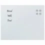 Pizarra magnética de pared vidrio templado blanco 50x40 cm by , White boards - Ref: Foro24-4008631, Price: 24,41 €, Discount: %