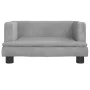 Cama para perros de terciopelo gris claro 60x40x30 cm von , Betten für Hunde - Ref: Foro24-171907, Preis: 67,42 €, Rabatt: %
