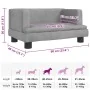 Cama para perros de terciopelo gris claro 60x40x30 cm von , Betten für Hunde - Ref: Foro24-171907, Preis: 67,42 €, Rabatt: %