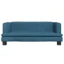 Cama para perros de terciopelo azul 80x45x30 cm by , Beds for dogs - Ref: Foro24-171894, Price: 66,83 €, Discount: %