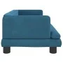 Cama para perros de terciopelo azul 80x45x30 cm by , Beds for dogs - Ref: Foro24-171894, Price: 66,83 €, Discount: %