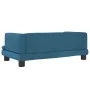 Cama para perros de terciopelo azul 80x45x30 cm by , Beds for dogs - Ref: Foro24-171894, Price: 66,83 €, Discount: %