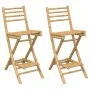 Taburetes de bar para exterior con reposapiés 2 uds. Plegables von , Gartenstühle - Ref: Foro24-4108228, Preis: 151,60 €, Rab...