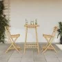Taburetes de bar para exterior con reposapiés 2 uds. Plegables von , Gartenstühle - Ref: Foro24-4108228, Preis: 151,60 €, Rab...