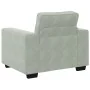 Juego de sofás con cojines 3 piezas terciopelo gris claro by , Sofas - Ref: Foro24-3324667, Price: 646,73 €, Discount: %