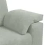 Juego de sofás con cojines 3 piezas terciopelo gris claro by , Sofas - Ref: Foro24-3324667, Price: 646,73 €, Discount: %