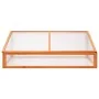 Invernadero madera de abeto naranja 110x58,5x39 cm de , Invernaderos - Ref: Foro24-362646, Precio: 94,33 €, Descuento: %