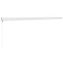 Toldo retráctil aluminio y tela azul y blanco 5x3 m by , Awnings - Ref: Foro24-3154525, Price: 601,49 €, Discount: %