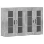 Armarios de pared 2 uds madera de ingeniería gris hormigón von , Sideboards - Ref: Foro24-3197908, Preis: 156,16 €, Rabatt: %