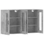 Armarios de pared 2 uds madera de ingeniería gris hormigón von , Sideboards - Ref: Foro24-3197908, Preis: 156,16 €, Rabatt: %