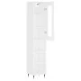 Aparador alto madera contrachapada blanco 34,5x34x180 cm by , Sideboards - Ref: Foro24-3199345, Price: 89,78 €, Discount: %