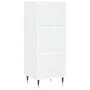 Aparador alto madera contrachapada blanco 34,5x34x180 cm by , Sideboards - Ref: Foro24-3199345, Price: 89,78 €, Discount: %