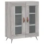 Aparador alto madera contrachapada gris sonoma 69,5x34x180 cm by , Sideboards - Ref: Foro24-3199599, Price: 151,31 €, Discoun...