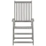 Sillas reclinables jardín y cojines 4 uds madera maciza acacia de , Sillas de jardín - Ref: Foro24-3065391, Precio: 285,34 €,...