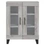 Aparador alto madera contrachapada gris sonoma 69,5x34x180 cm de , Aparadores - Ref: Foro24-3189347, Precio: 144,92 €, Descue...