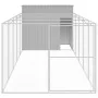 Caseta perros corral acero galvanizado gris claro 214x661x181cm de , Casetas para perros - Ref: Foro24-3189127, Precio: 589,5...