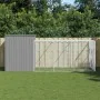 Caseta perros corral acero galvanizado gris claro 214x457x181cm by , Dog kennels - Ref: Foro24-3189138, Price: 523,34 €, Disc...