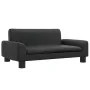 Sofá para niños de cuero sintético negro 70x45x30 cm von , Baby- und Kleinkindmöbel - Ref: Foro24-3196274, Preis: 78,46 €, Ra...