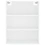 Aparador alto madera contrachapada blanco 69,5x34x180 cm de , Aparadores - Ref: Foro24-3189933, Precio: 135,05 €, Descuento: %