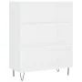 Aparador alto madera de ingeniería blanco 69,5x32,5x180 cm de , Aparadores - Ref: Foro24-3189565, Precio: 106,71 €, Descuento: %