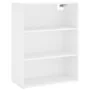 Aparador alto madera de ingeniería blanco 69,5x32,5x180 cm de , Aparadores - Ref: Foro24-3189565, Precio: 106,71 €, Descuento: %