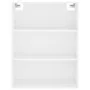 Aparador alto madera de ingeniería blanco 69,5x32,5x180 cm de , Aparadores - Ref: Foro24-3189565, Precio: 106,71 €, Descuento: %