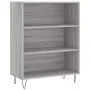Aparador alto madera de ingeniería gris Sonoma 69,5x32,5x180 cm von , Sideboards - Ref: Foro24-3189571, Preis: 107,87 €, Raba...
