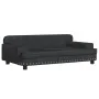 Sofá para niños de terciopelo negro 90x53x30 cm by , Baby and Toddler Furniture - Ref: Foro24-3196283, Price: 112,11 €, Disco...
