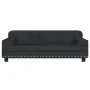 Sofá para niños de terciopelo negro 90x53x30 cm by , Baby and Toddler Furniture - Ref: Foro24-3196283, Price: 112,11 €, Disco...